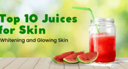 Glass of beetroot juice with mint – a top choice for glowing skin and natural skin whitening