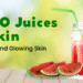Glass of beetroot juice with mint – a top choice for glowing skin and natural skin whitening